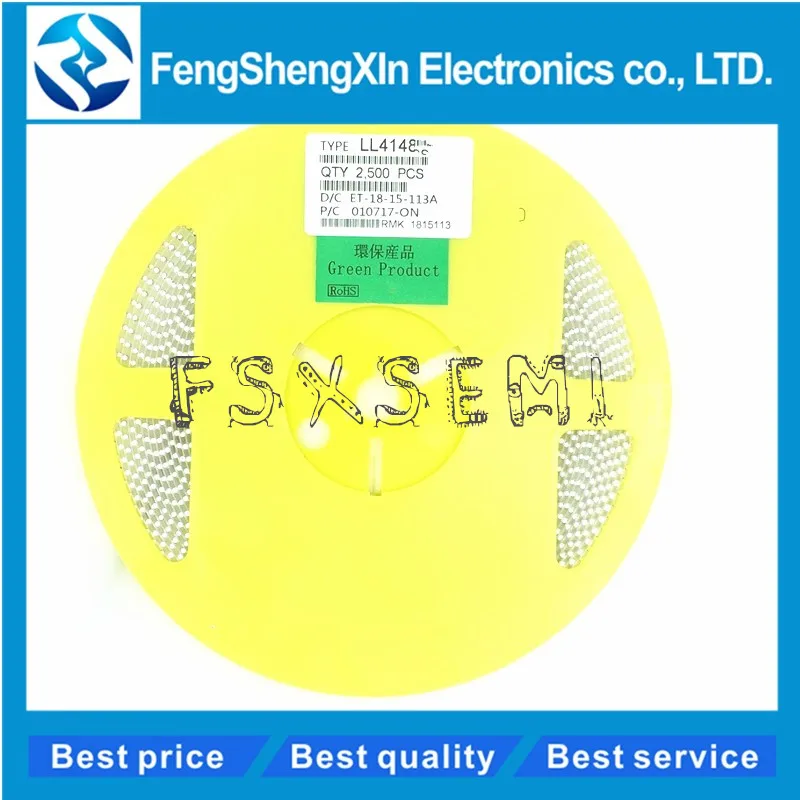 500 шт./лот Новый LL4148 1N4148 SMD высокоскоростные Импульсные диоды MINI MELF SOD80 1206|smd 1n4148|smd