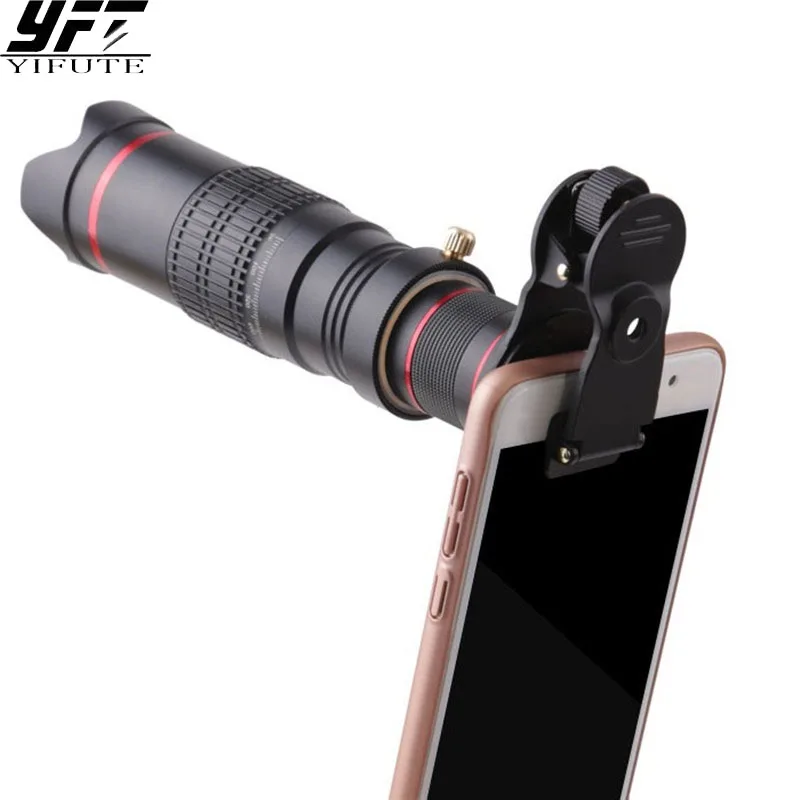 YIFUTE HD 4k 22x зум мобильный телефон телескоп объектив телеобъектив внешний смартфон