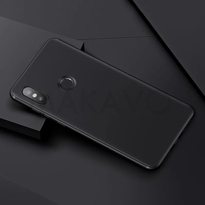 MAKAVO Case For Xiaomi Mi A2 Lite Redmi 6 Pro 360 Protection Soft Silicone Matte Cover 6A Phone Cases |
