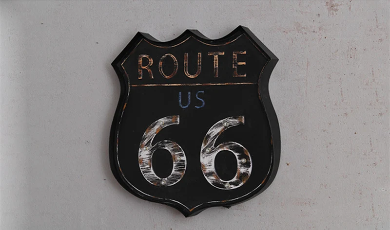 Ретро US Route 66 Mother Road светодиодный неоновый металлический оловянный знак Железный плакат художественный декор для стен в винтажном стиле для гаража домашний магазин Бар Паб Клуб