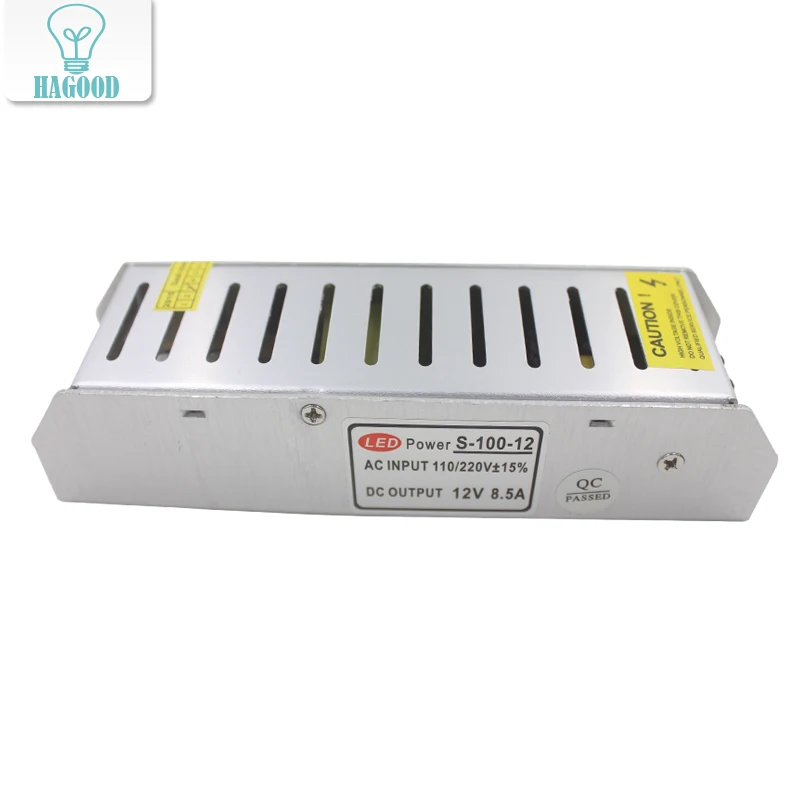 DC12V 12 Вт 200 Светодиодный источник питания трансформатор входного AC100V 220V тока 1 16.5A
