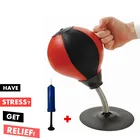 Настольные боксерские накладки для снятия стресса, боксерская сумка для кикбоксинга, сумка для фитнеса, боксерские скоростные мячи для дома и офиса