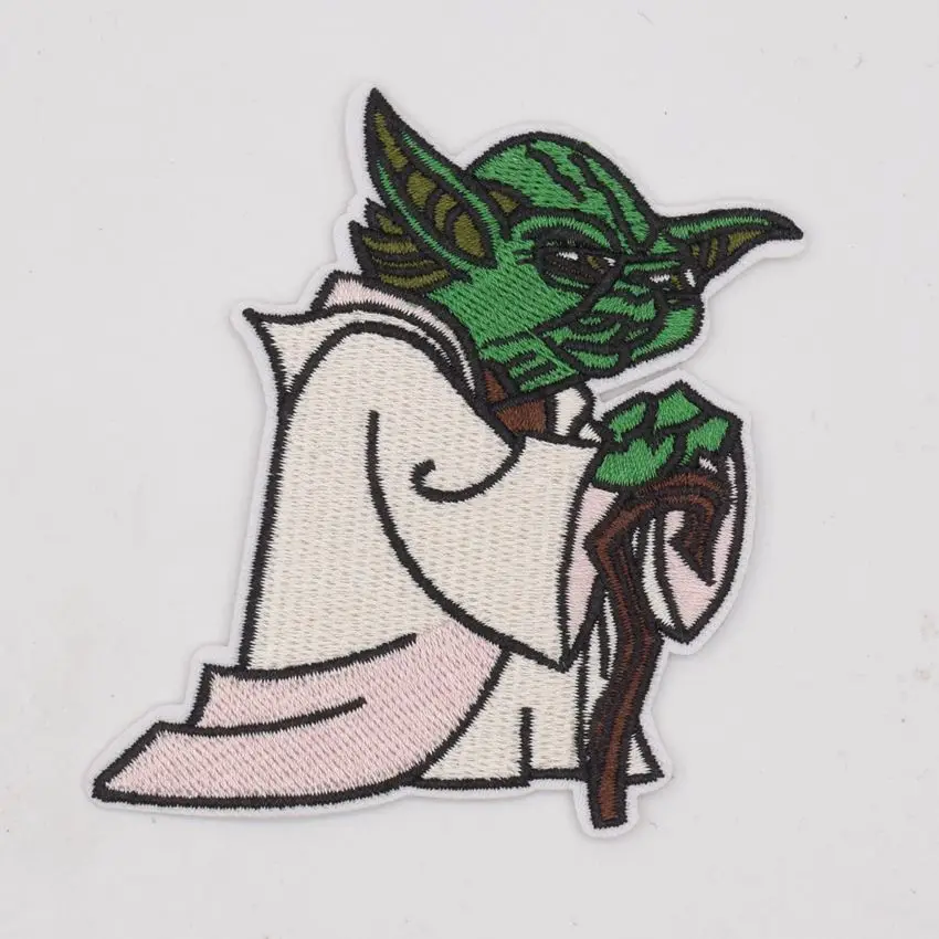1 шт. Новое поступление YODA фильм серии Аппликация в стиле панк пришить на железные