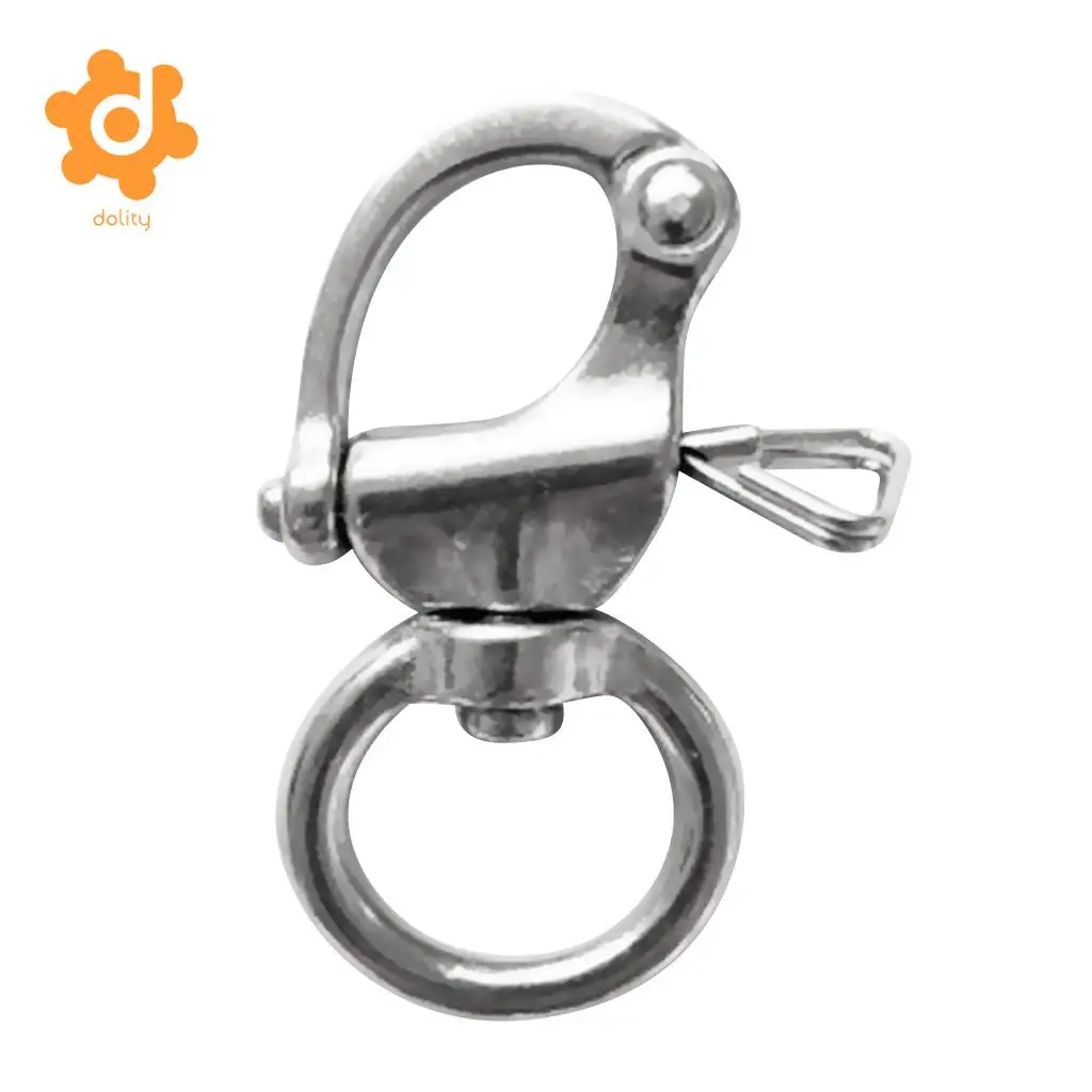 Прочный Нержавеющая сталь оснастки Сережка Quick Release поворотный Бейл