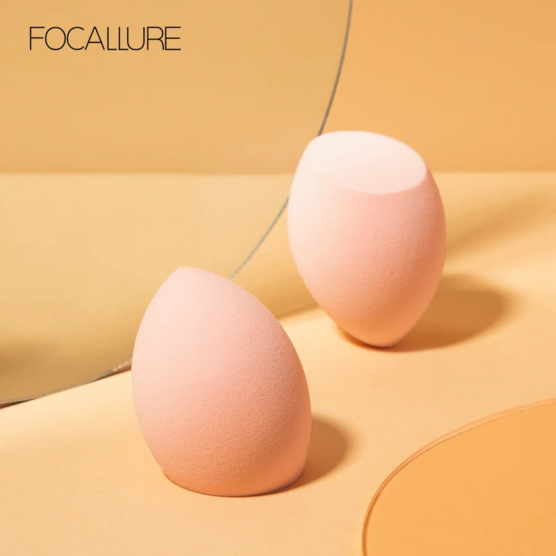 FOCALLURE 1 шт. Мягкий косметический спонж для макияжа подходит для тональной основы пудра консилер легко носить инструменты для макияжа