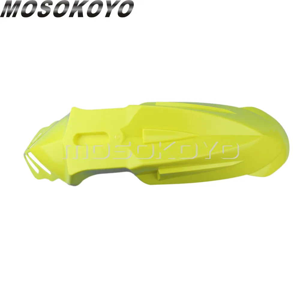 Переднее крыло для мотоцикла грязезащитное покрытие Honda Kawasaki Suzuki Yamaha оранжевое