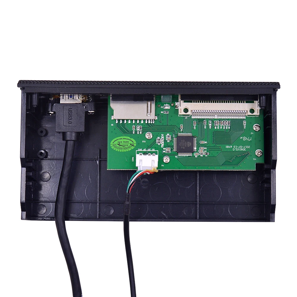 CHIPAL 5,2" многофункциональная Мультимедийная панель USB 3,0 Передняя панель MS M2 CF XD устройство для чтения карт SD TF для настольных ПК CD-ROM DVD-ROM ODD