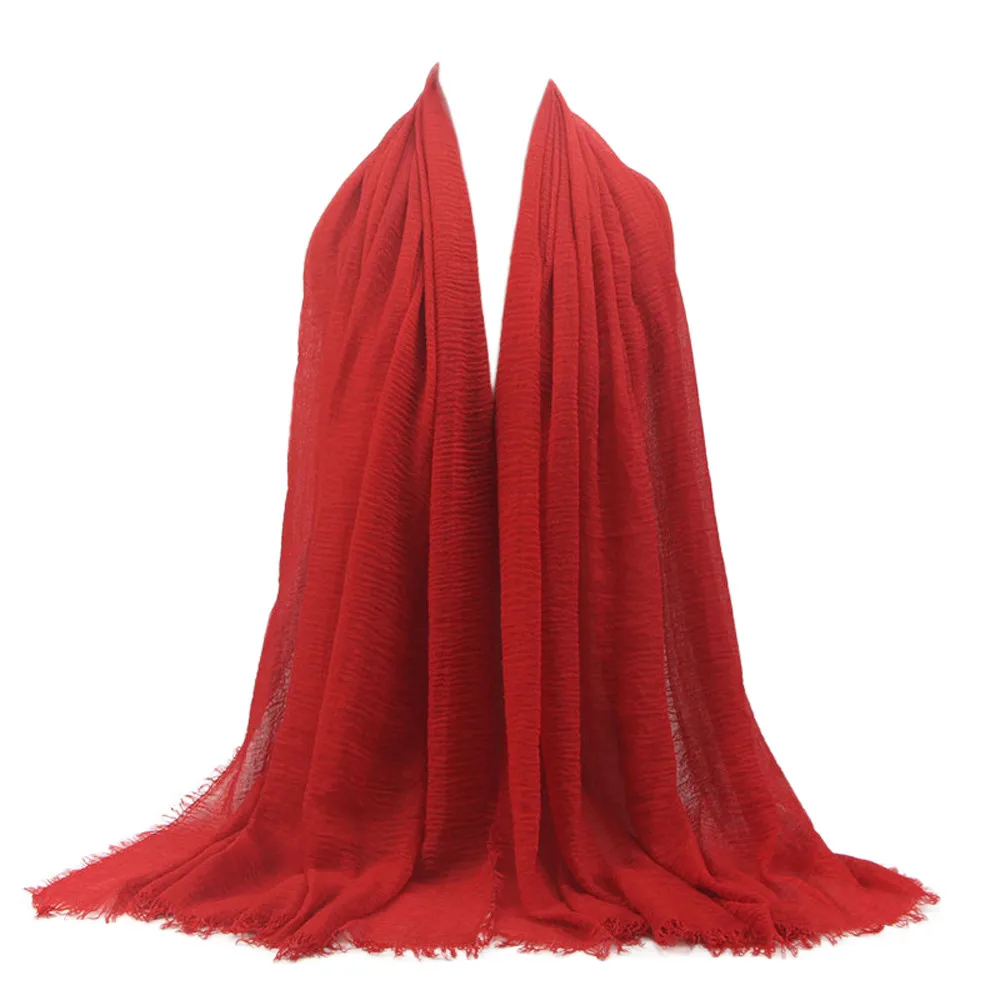 2019 # FASHION Premium Viscose Maxi Crinkle Cloud Hijab Scarf Shawl Soft Islam Muslim Y91830 | Аксессуары для одежды