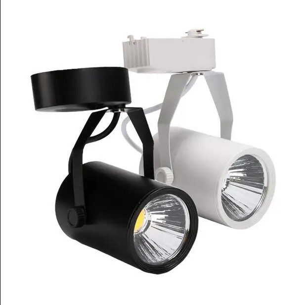 

Super bright LED COB track light 7W 12W 15W 20W 30W AC85-265V led spotlight cloth and dispaly store decoration