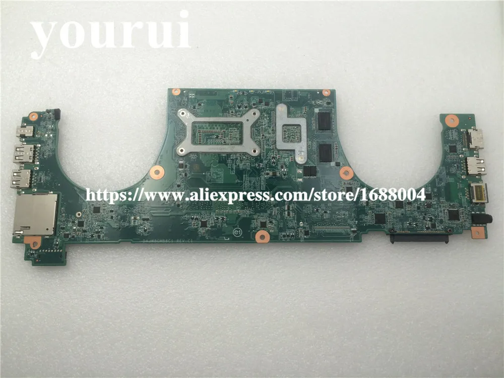 Для Dell Vostro 5480 V5480 CN 0K4J00 K4J00 I3 4005U DAJW8GMB8C1 Материнская плата ноутбука