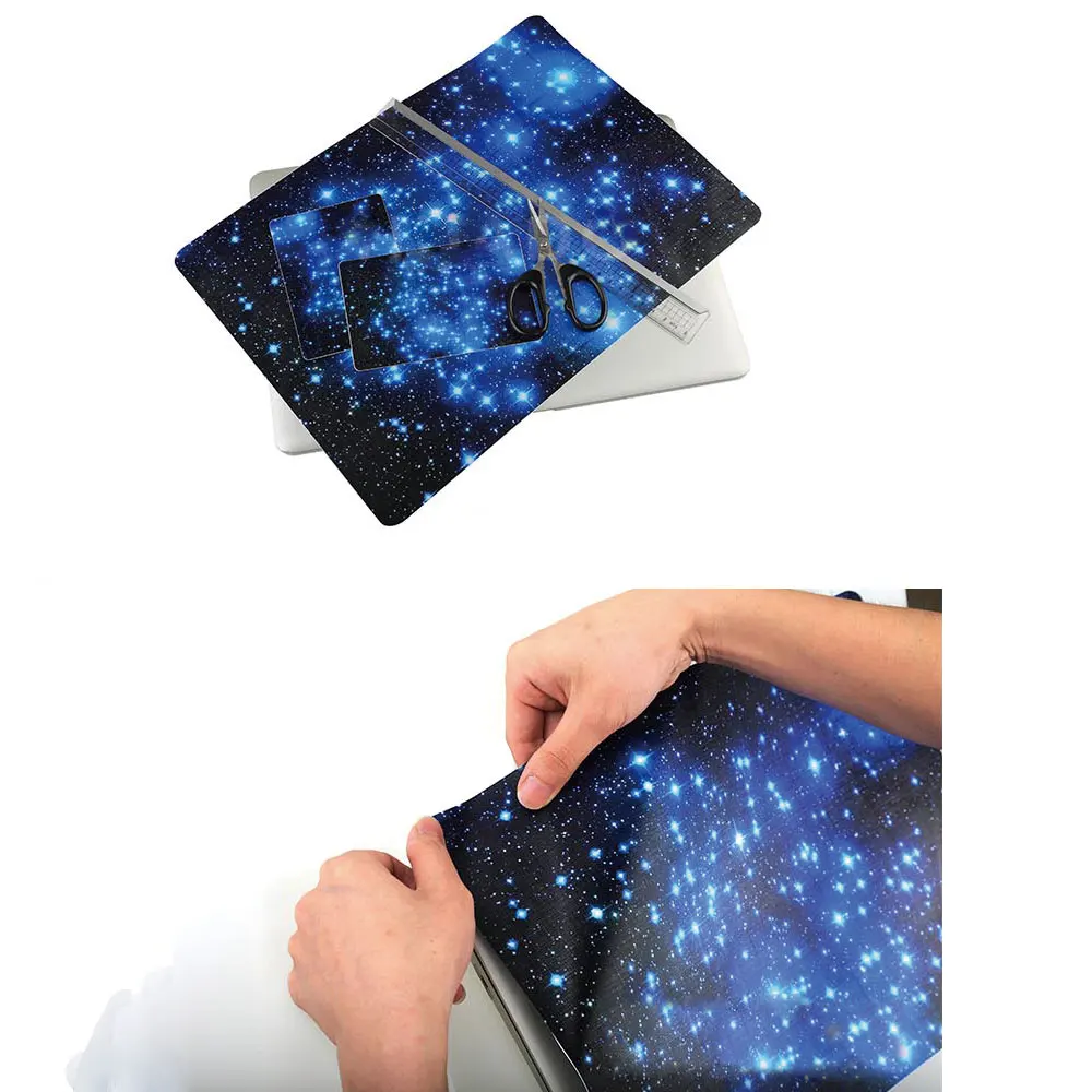 Laptop Skin Decal Sticker Cover PVC Prints Notebook PC Reusable Protector Waterproof For 12-15.6&quot HP Dell Macbook Pink Butterfly |