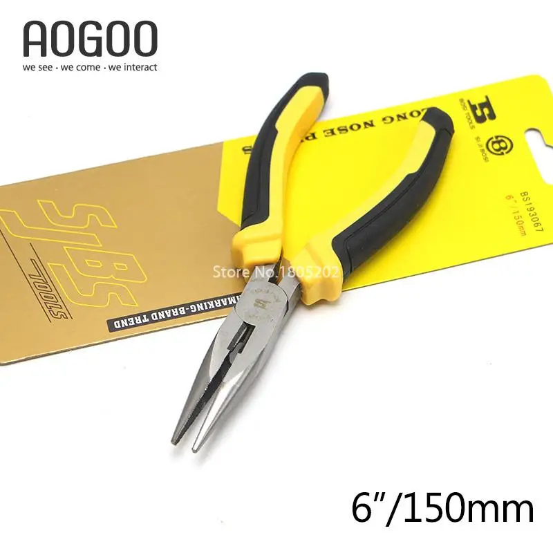 

BOSI 6''/150mm European Long Nose Cutter Pliers