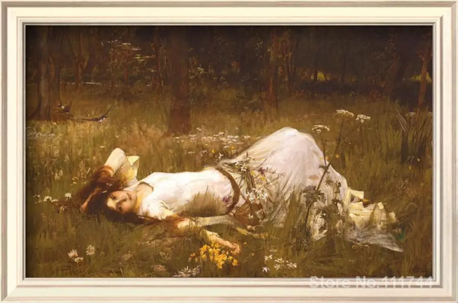 Ophelia от John William Waterhouse знаменитая картина маслом Репродукция ручной работы высокое
