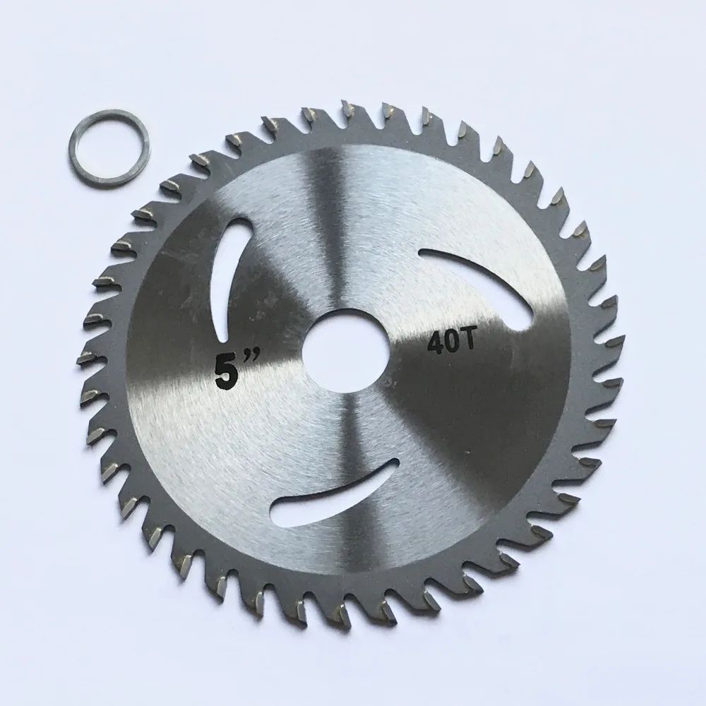 unique item only 1PC decoration grade125*22/20*30/40Z TCT saw blade for wood/MDF/plastic cutting for home DIY decoration purpose 7 80 teeth carbide circular saw blade for clean cutting laminated mdf pre laminated mdf plain mdf design mdf free shipping