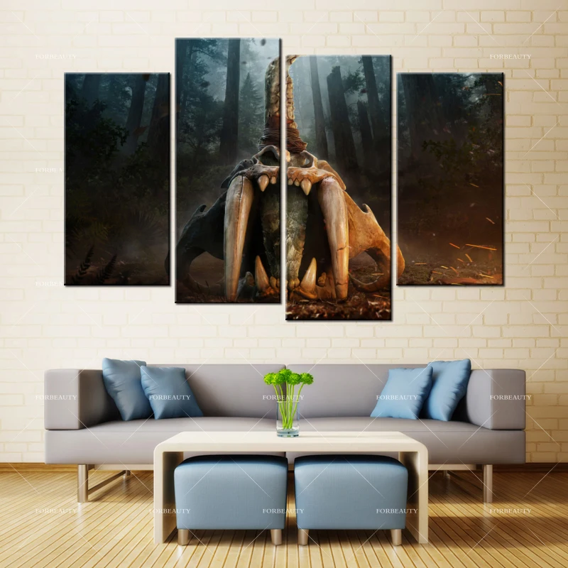 Forbeauty Canvas Painting Wall Art primal Spray Printing Waterproof Ink Home Decor | Дом и сад