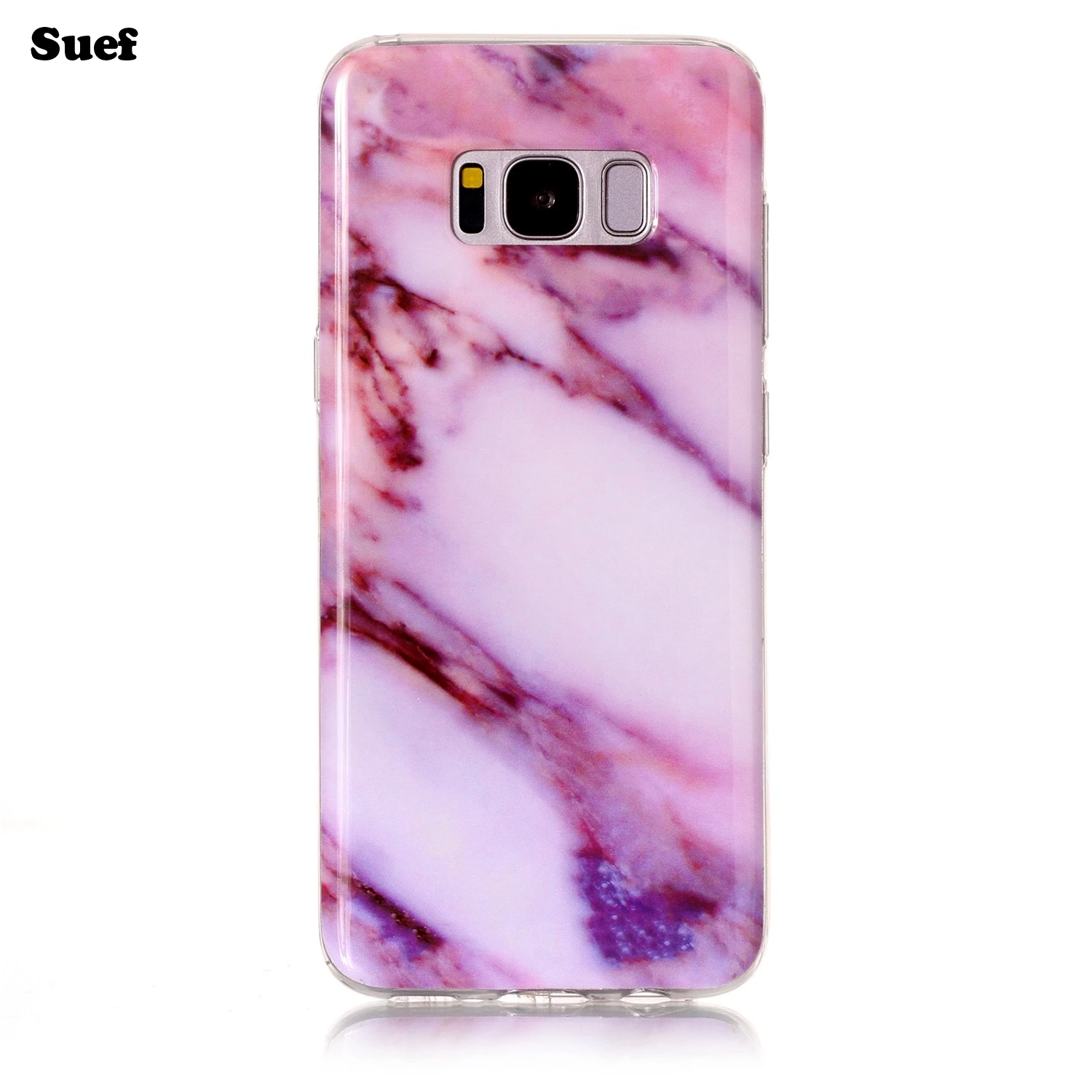 Suef Brand Marble texture Anti knock Case For Samsung S8 plus Cover Galaxy S8plus Silicone Protect Shell Funda |
