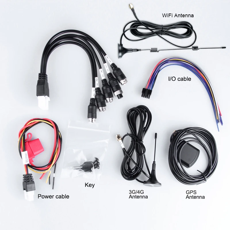 3G GPS WIFI 4CH HDD жесткий диск мобильный видео рекордер 720P AHD H.264 Автобус Грузовик в