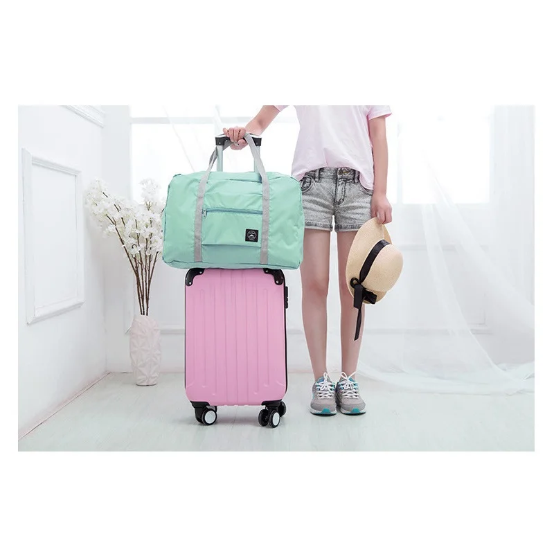 Женская дорожная сумка для спортзала Складная портативная хранения вещей