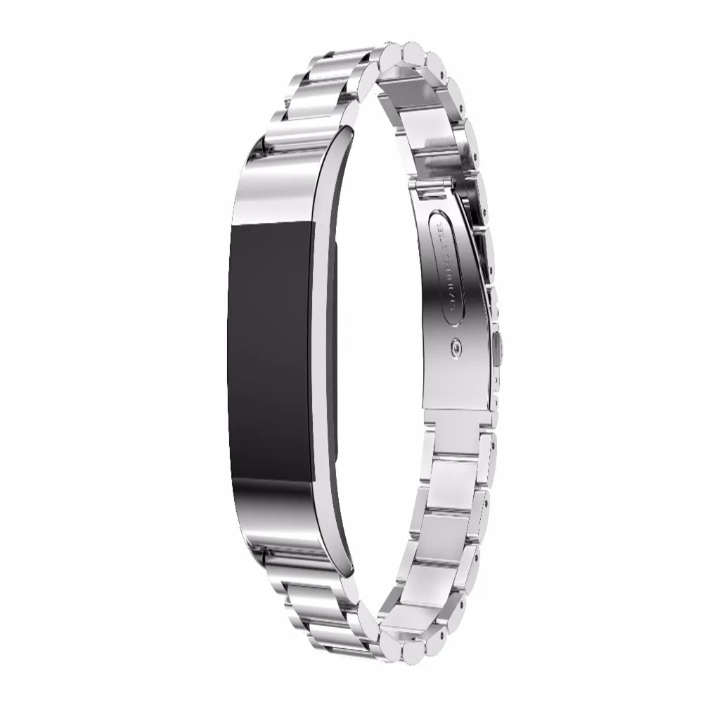 Браслет из нержавеющей стали без винтов для fitbit charge 2 | Электроника
