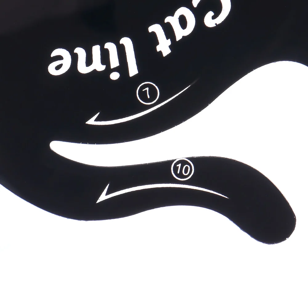 2 шт./компл. женские трафареты для подводки глаз кошка|Наборы макияжа| |