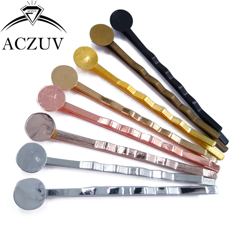 100 шт. серебристые розовые золотые бронзовые черные античные 6 мм 8 10 12 шпильки