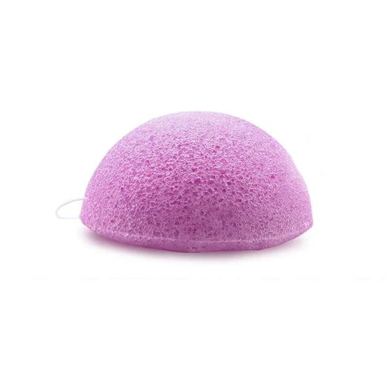 1 шт. удаление макияжа Konjac Губка косметический спонж губка для очистки лица Натуральный аморфофаллюс коньяк приспособление для очистки лица промывочный флутер CW31 - Цвет: A6