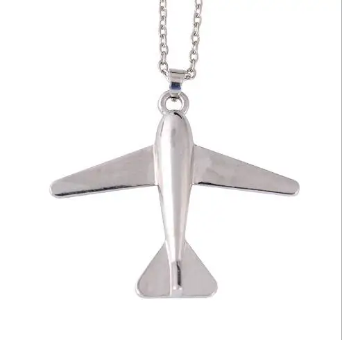 Big Size Airplane Pendant Necklace for women Alloy Fashion Plane cool Hip Hop Jewelry Christmas Gifts | Украшения и аксессуары