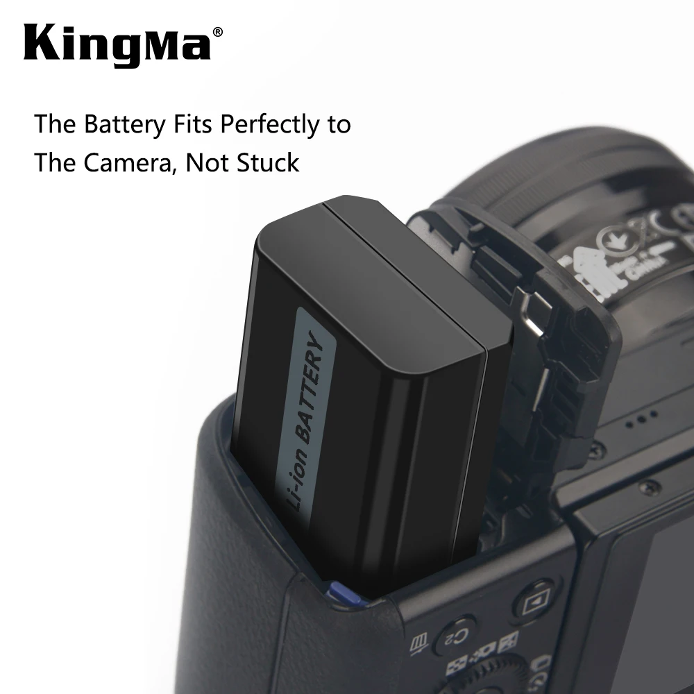 KingMa Smart LCD двойное зарядное устройство и NP FW50 для Sony A6300 A6500 NEX 3 5 6 7 A5100 7Rm2 5100 QX1 RX10M2 7S