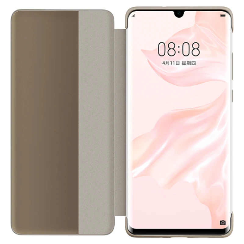 Чехол для Huawei P30 Pro официальный 100% оригинал умный кожаный откидной P 30 30Pro защитный