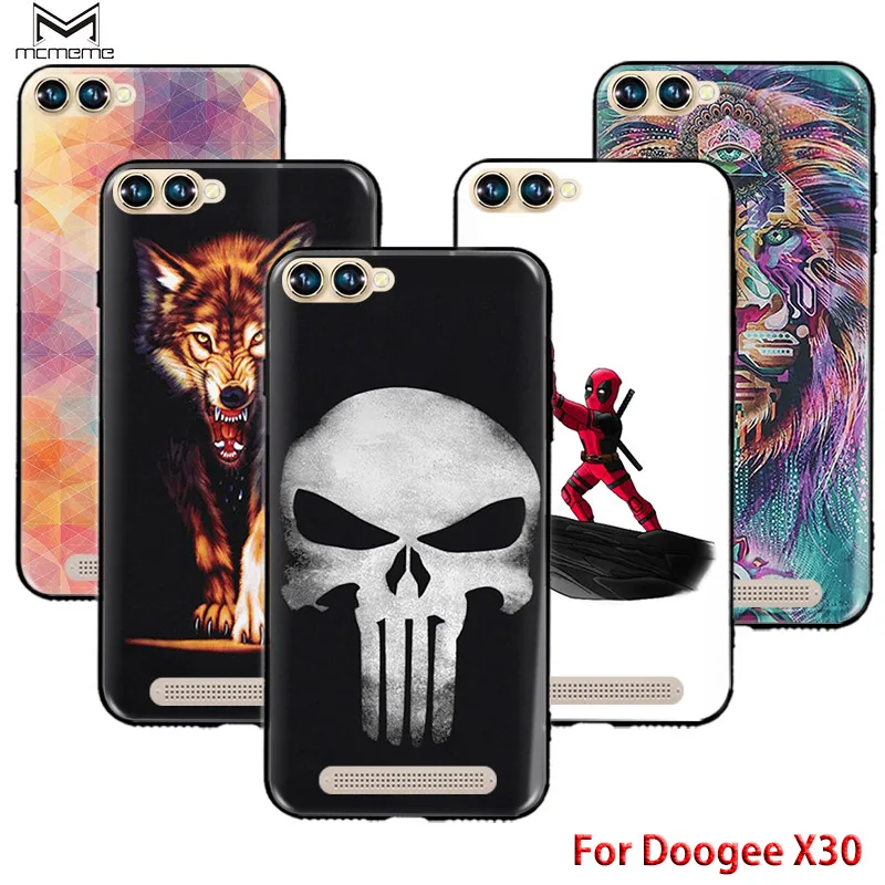 Силиконовый Чехол Для Doogee X30 X 30 5 дюймов мягкий ТПУ гибкий чехол для телефона с