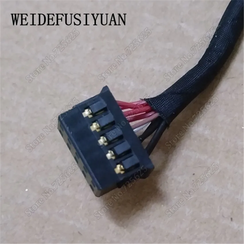 10pcs/lot AC DC in Power Jack w/Cable Replacement for HP ZBOOK 15 17 G1 G2 Series 727819-FD9 | Компьютеры и офис
