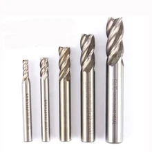 HSS 4 Флейта концевая фреза мм 12 CNC прямой хвостовик фрезы