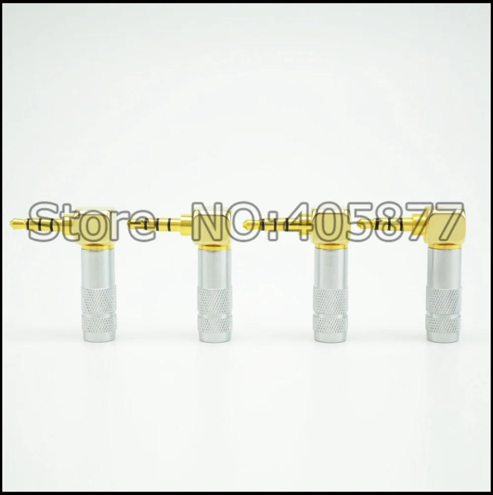 2 шт. 4 полюсный адаптер для наушников 90 градусов 3 5 мм|plug adapter|adapter connectoradapter 3.5 |