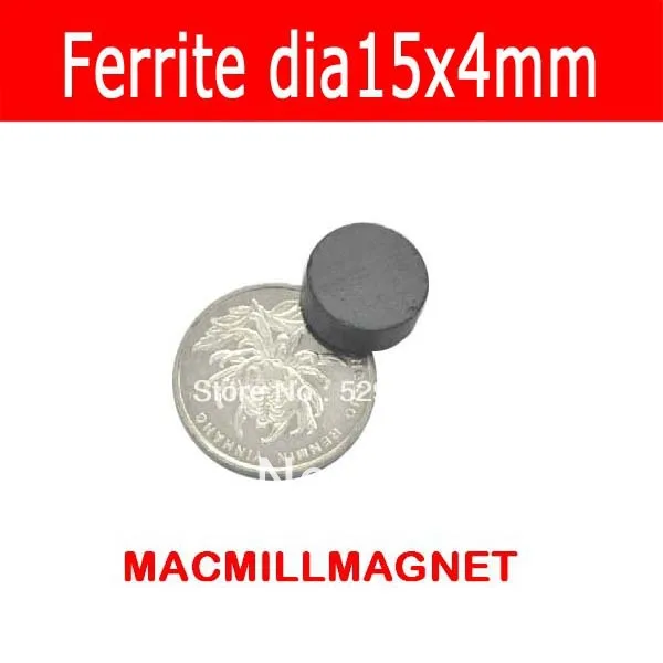 Ферритовый магнит 30 шт./упак. диаметр 15x4 мм совершенно новый ферритовый