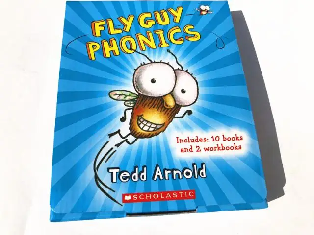 12 книг/набор Fly Guy set Phonics английские книги для картин я могу читать детские