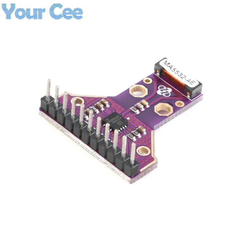 Цифровой модуль датчика lightning AS3935 датчик расстояния Storm Detection от 2 4 В до 5 SPI I2C