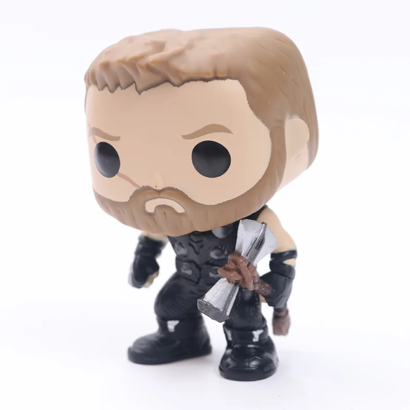 FUNKO POP Marvel Мстители 3-Infinite War Человек-паук Грут Железный человек-рейтеон фигурка Коллекционная модель игрушки для подарка
