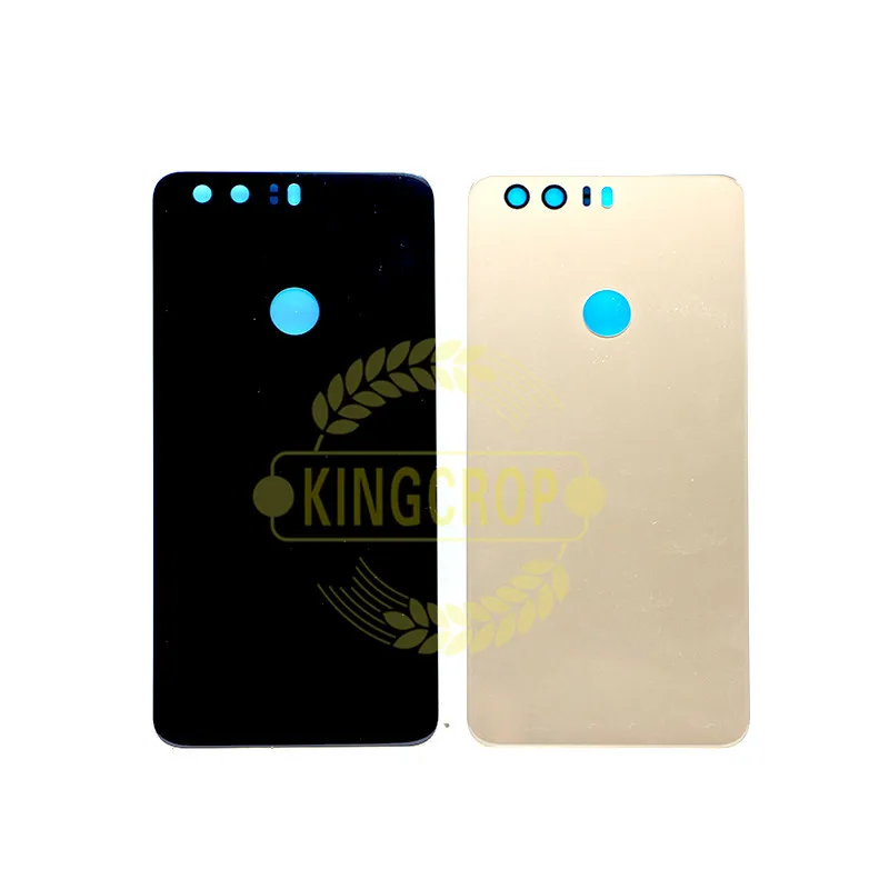 honor 8 Rear Battery Cover Housing For Huawei Honor Back Glass Door With Adhesive Sticker Replacement Parts | Мобильные телефоны и