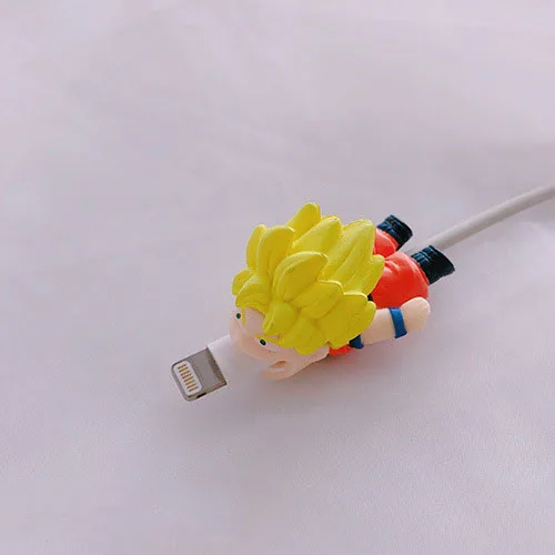 

Newest Cable Accessory Cable Animal Bites Cartoon USB Charger Data Cable Cord Protector For iphone 8 7 6 USB cable protection