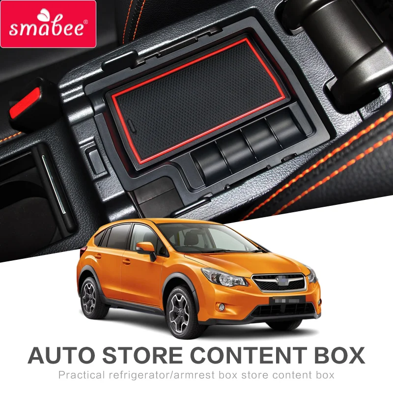 Smabee для Subaru Xv Crosstrek 2012 2013 2014 2015 2016 2017 контейнер хранения с центральным