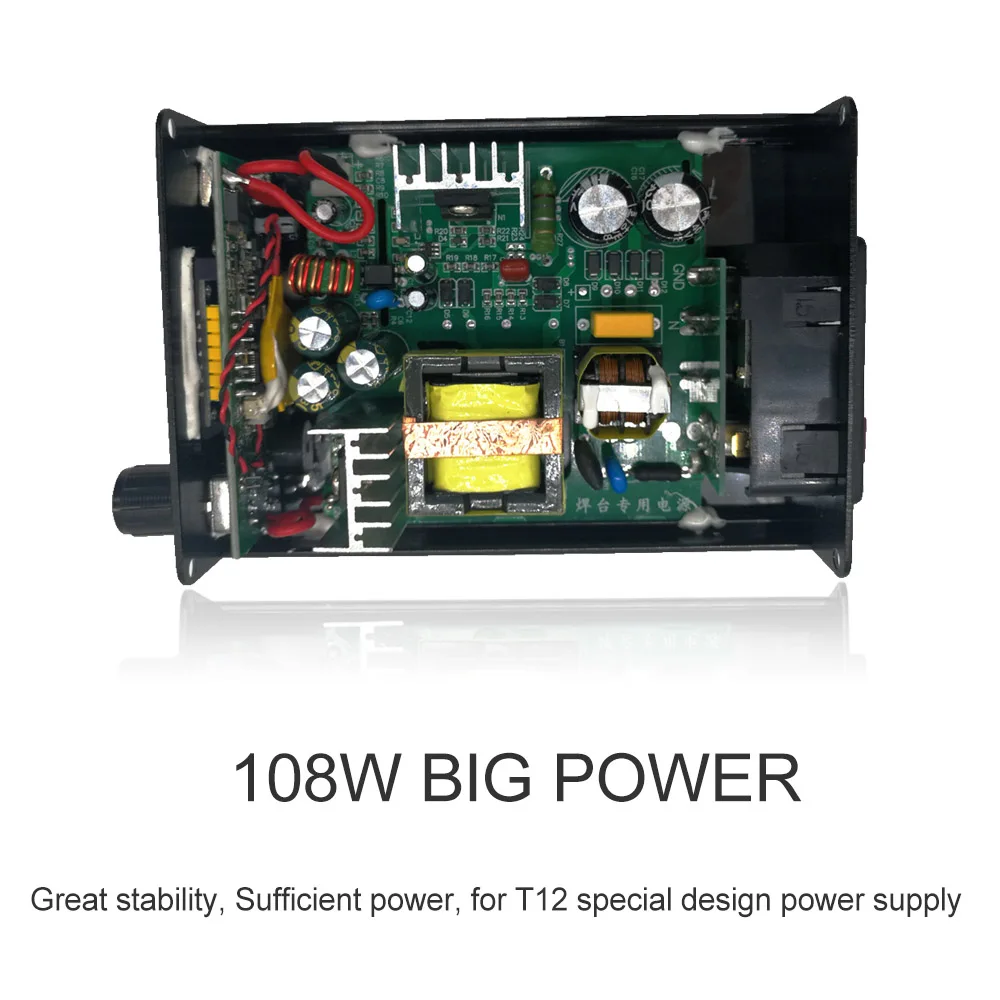 QUICKO STM32-OLED 1,3 дюймов T12 паяльная станция с русской корейской английской китайской языковой ручкой 6C-9501 наконечники для паяльника