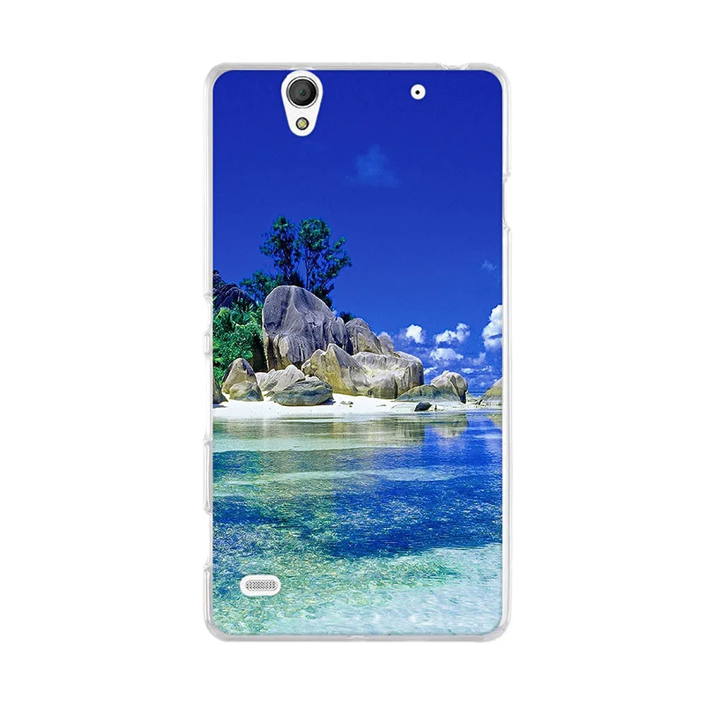 Мягкий силиконовый чехол для Sony Xperia C4 E5303 E5306 E5353 5 дюйма тонкая задняя крышка