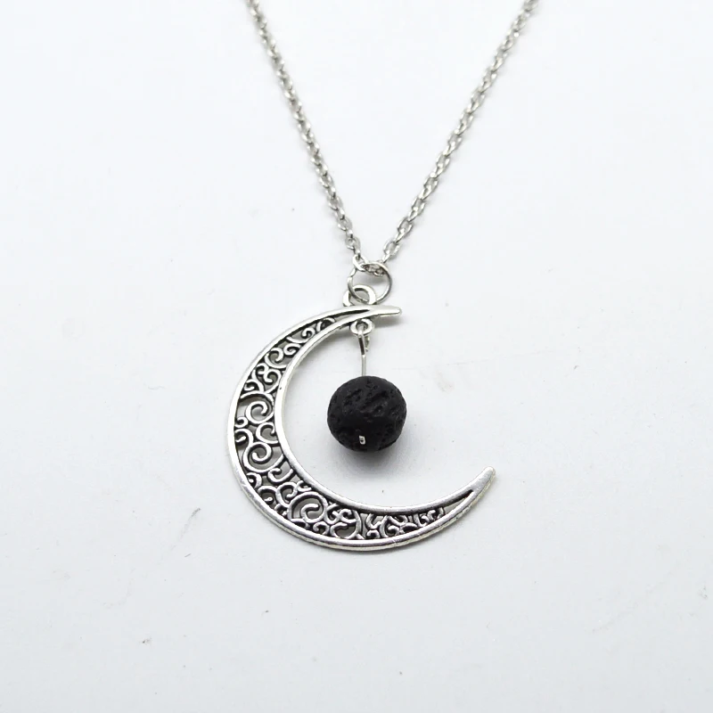 10 шт. подвеска в виде полумесяца с эфирным маслом|essential oil diffuser necklace|diffuser necklacebead