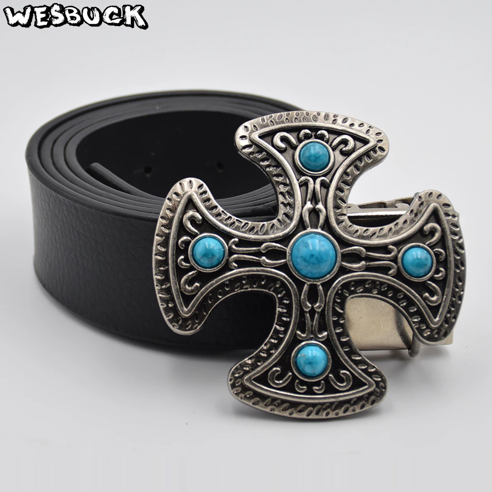 

WesBuck Brand Belt Buckle Cool Luxury Men Belt Buckles