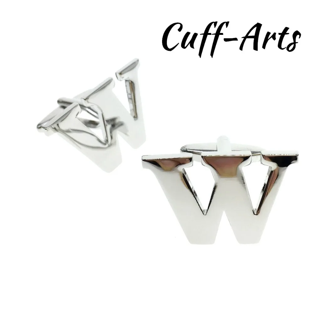 

Cuffarts 26 Letters DIY Cufflinks A-Z Alphabet Cuff links Personality Mix&Match Choose 2 Different Letters For Initials C10093
