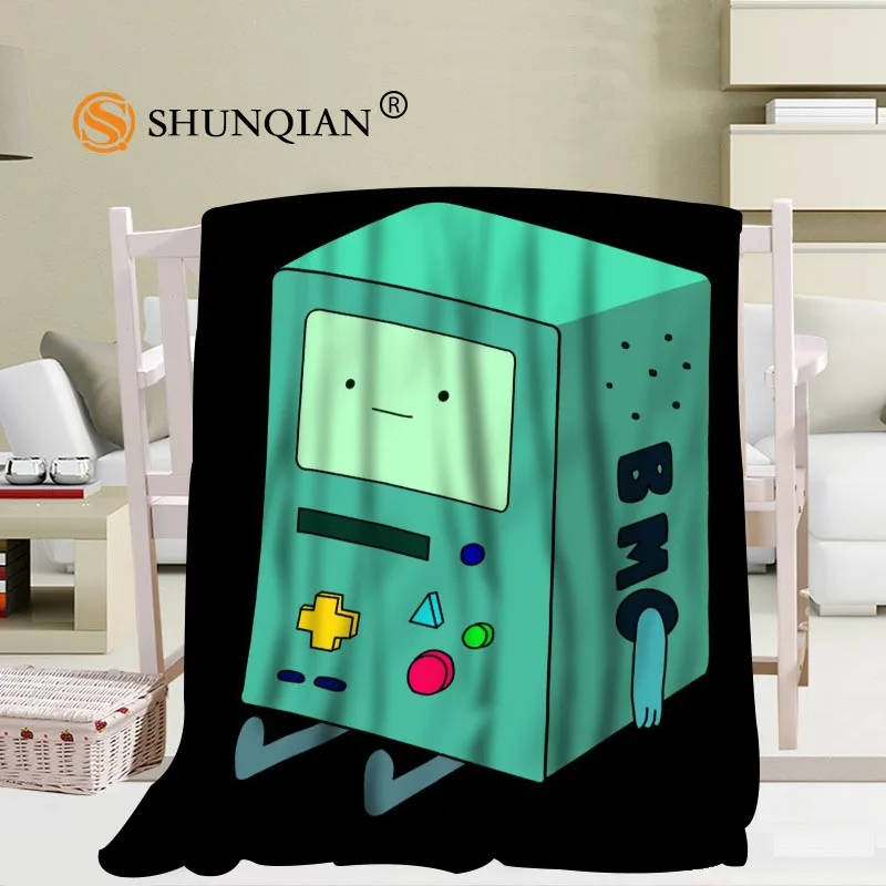 17 Adventure Time 02 одеяло мягкое DIY одеяло для дивана и кровати теплое одеяло для детей и взрослых на заказ 56x80Inch50X60Inch40X50Inch - Цвет: 17