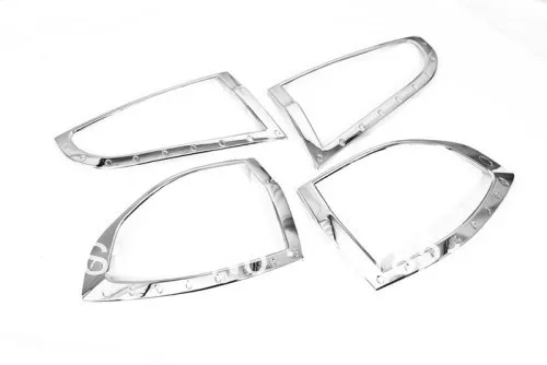 Автомобильный Стайлинг хромированный задний фонарь обшивка для Ford S MAX первого