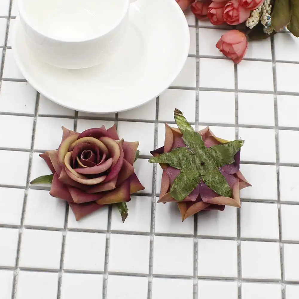 5 шт. фланель большой цветок поддельные голова аксессуары для дома украшения DIY