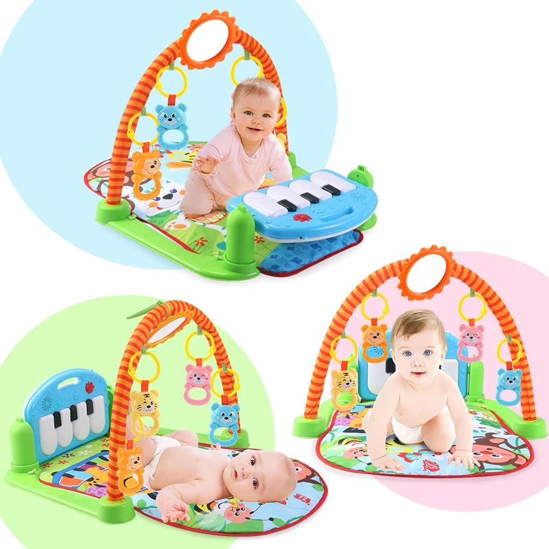 Yobee Новорожденный Многофункциональный Фортепиано Фитнес Стойку С Музыка