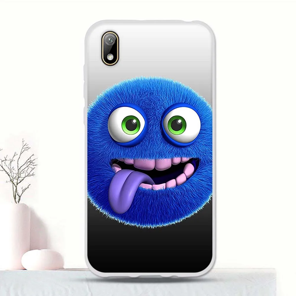 Чехол для Huawei Honor 8S силиконовый тонкий с объемным рисунком Y5 2019 | Аксессуары